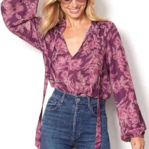 Evereve | Floral Blouse